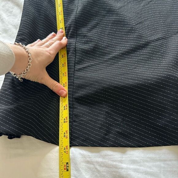 NWT ZARA PINSTRIPE DRESS LIMITED EDITION BLACK - REF. 8996/739 S 169$ - Picture 8 of 10